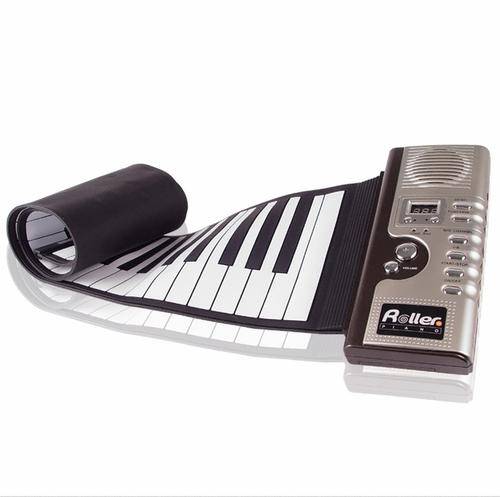 Roll Up Synthesizer Piano with Responsive Keys
