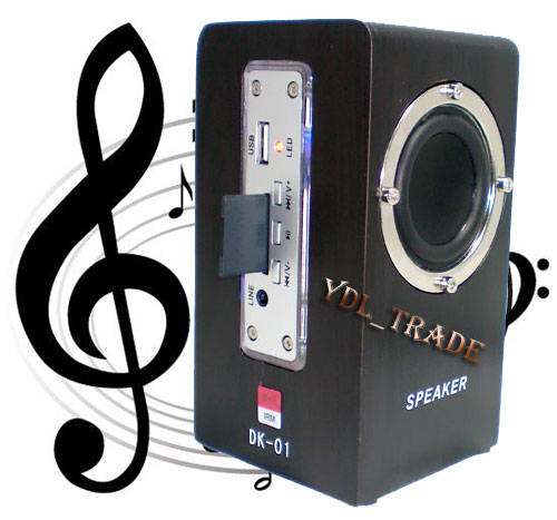 Portable Card Reader Speaker For MP3 MP4 Cell Phone USB