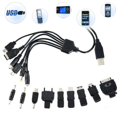 USB Multi-Adapter (iPhone, Nokia, Motorola, Blackberry + More)