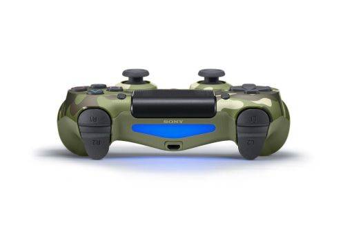 PS4 Dualshock 4 Controller - Green Camouflage V2 (PS4)