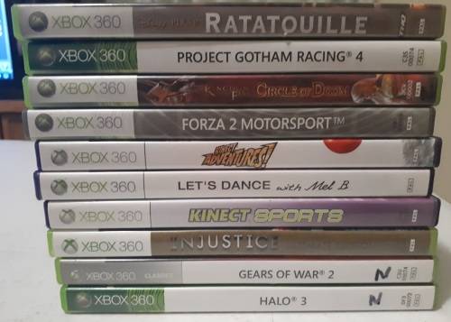 10 x XBOX360 GAMES FOR ONE BID