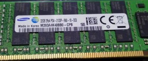 Samsung DDR4 2133MHzCL15 32GB (PC4 2133) Internal Memory M393A4K40BBO-CPB