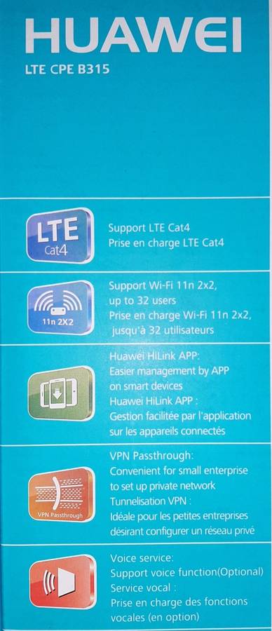 HUAWEI LTE CPE B315 ROUTER LIKE NEW