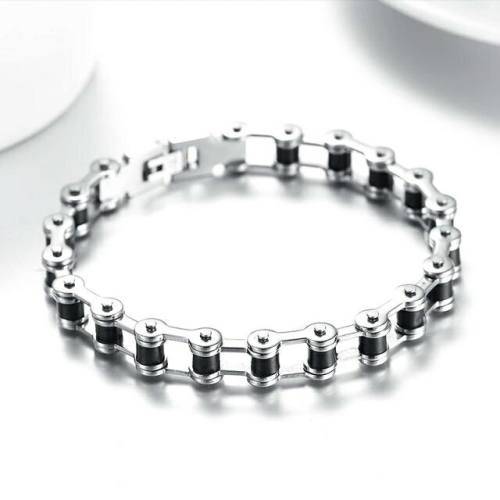 Bike Chain Style Bracelet Stainless Steel