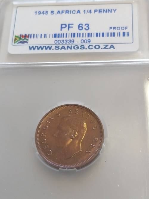 1948 1/4 Penny SANGS PF63