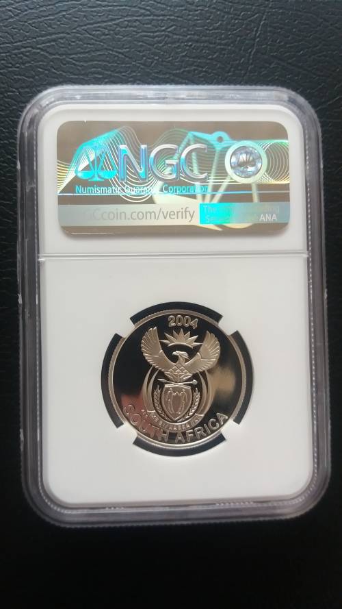 2004 5C ¼ oz Silver Leopard PF70 Ultra Cameo  - Top of the  Pops - Best there is