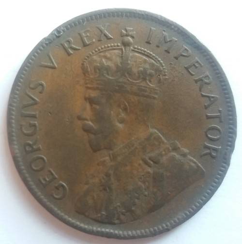 1934 - 1 PENNY (1D) - UNION OF SOUTH AFRICA