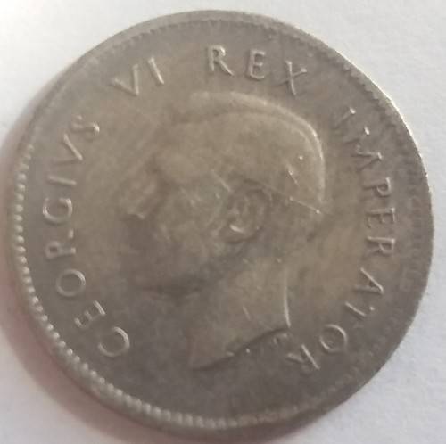 SAU 1943 THREEPENCE 3D