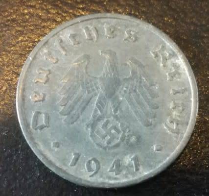 1941(A) Nazi Germany WW2 Third Reich 10 Reichspfennig