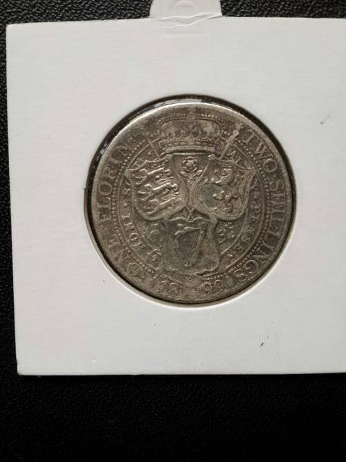 Great Britain 1899 Queen Victoria Florin - .925 Silver