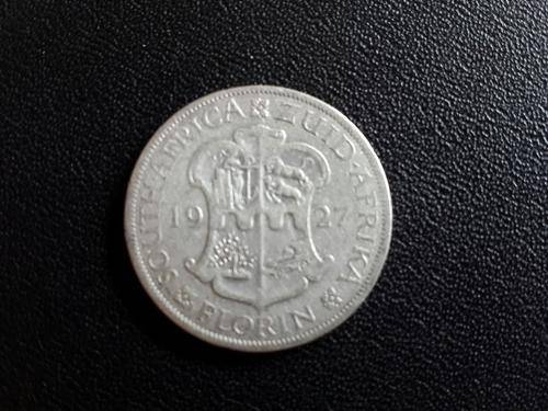 1927 2 SHILLING / FLORIN - BEAUTIFUL COIN - DIFFICULT TO FIND IN THIS CONDITION