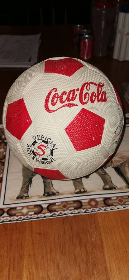 Coca Cola soccer ball