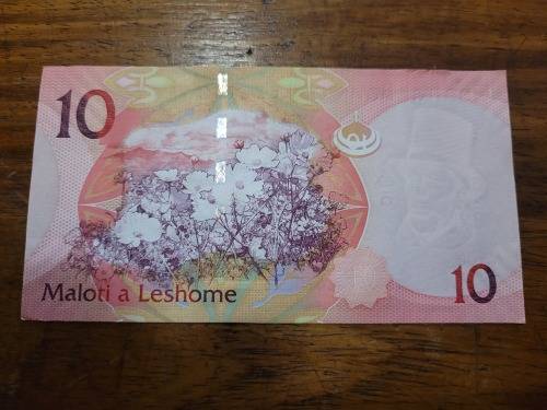 Central Bank of Lesotho 10 Maloti