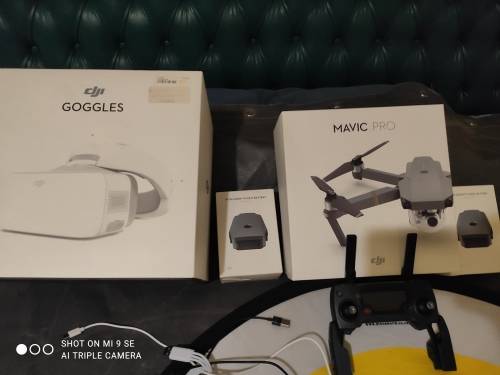 Excelent DJI Mavic Pro Flymore Combo + DJI Goggles