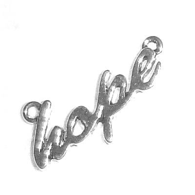 Charm saying HOPE, sold individually