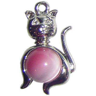 Rotating Bead Charm Kitty 22mm, sold individually (limited)