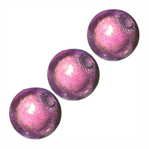 Miracle Glass Bead in Pink 8mm