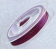2 meters Pre-cut 0.45mm VIOLET Tigertail Wire