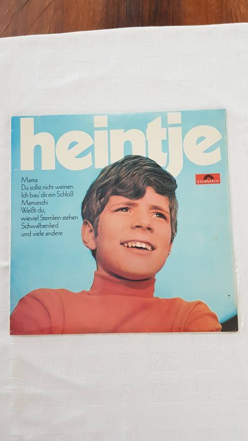 Vintage Vinyl Music LP Records. Title: Heintje, Mama (German).