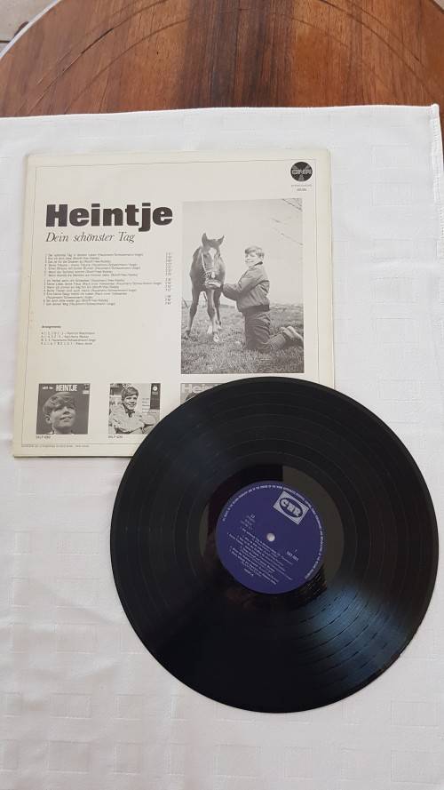 Vintage Vinyl Music LP Records. Title: Heintje, Dein Schönster Tag (German).