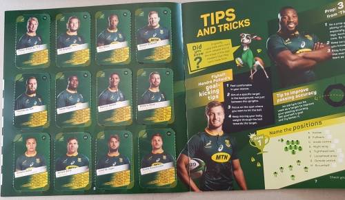 Card Albums: Pick n Pay 2019 Rugby World Cup Super Cards  Collectors Album