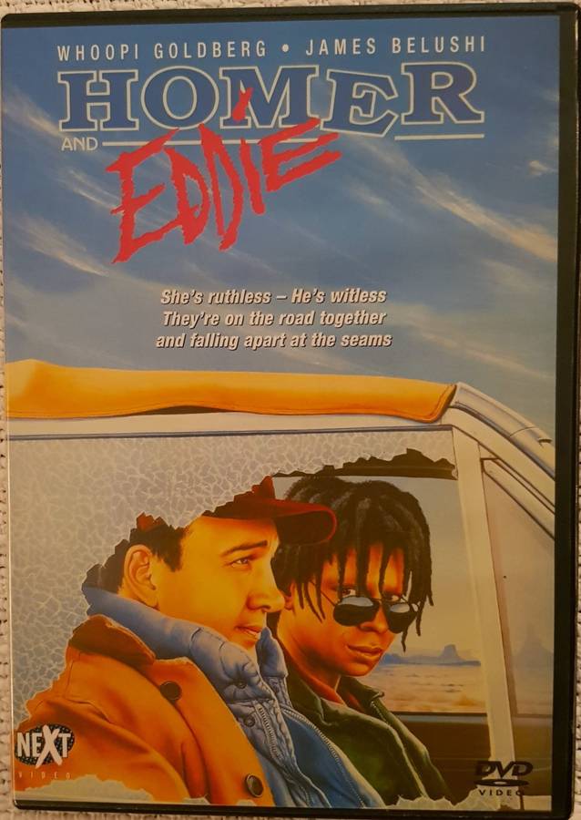DVD Movie  Homer and Eddie  Whoopi Goldberg and James Belushi  Drama  13 LV