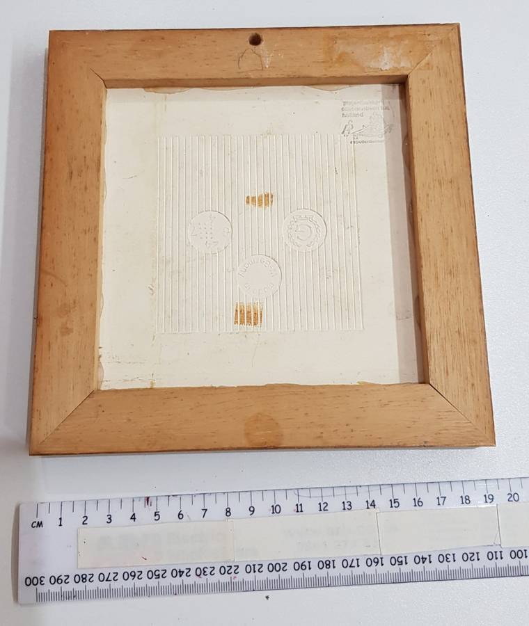 Vintage Dutch Framed Tiles.