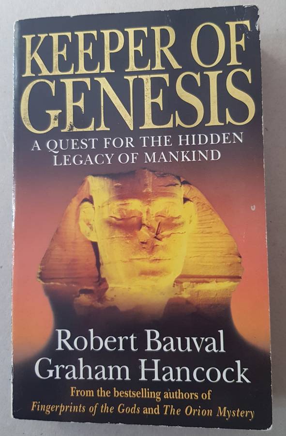 Keeper of Genesis.  A quest for the hidden legacy of mankind.
