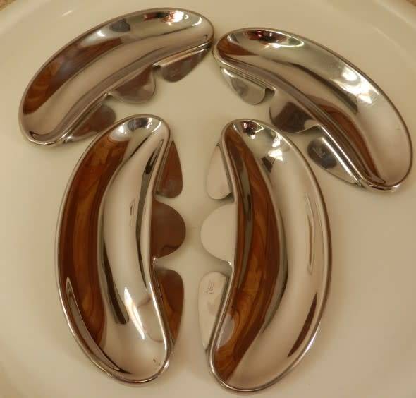 Effepi Italy Inox 18/10 S/S plate condiment trays
