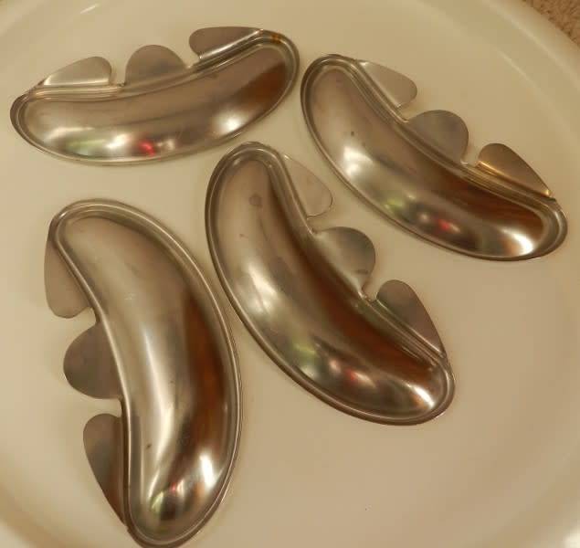 Effepi Italy Inox 18/10 S/S plate condiment trays