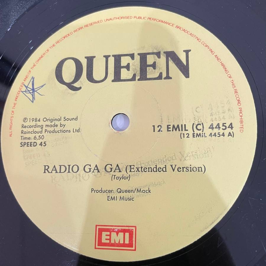 QUEEN - Radio Ga Ga [ VG/ VG+ ]