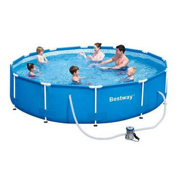 BESTWAY 366cm x 76cm Steel Frame Pool Set