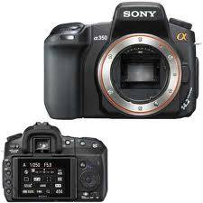 Sony(alpha) DSLR-A350 Camera and Accessories