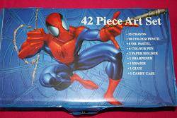SPIDERMAN 42 PIECE ART SET - BRAND NEW!