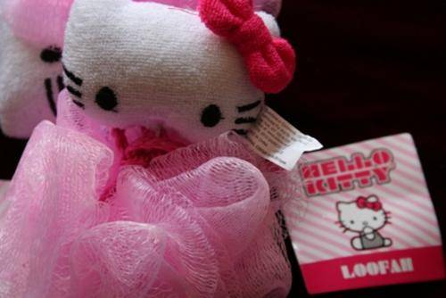 Hello Kitty Loofah