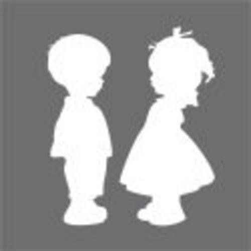 Paris Kiddies -  Art Stencil, Mask, Template