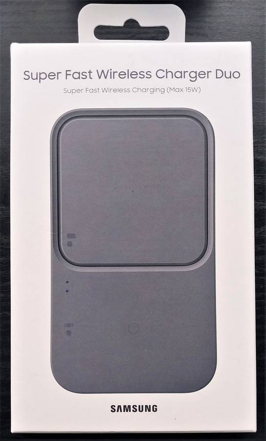 Samsung Super Fast Wireless Charger Duo - Black Brand new & sealed