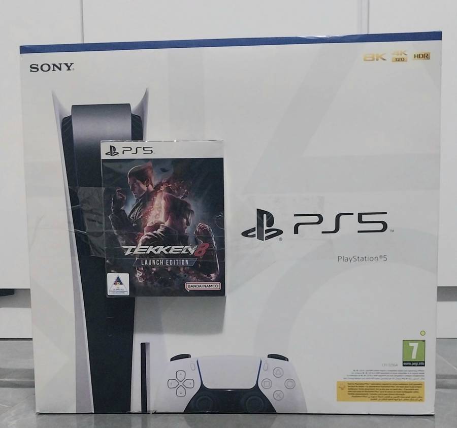 PS5 Bluray Disc Edition - 1 controller + Tekken 8 Launch Edition bundle (Brand New and sealed!!!)