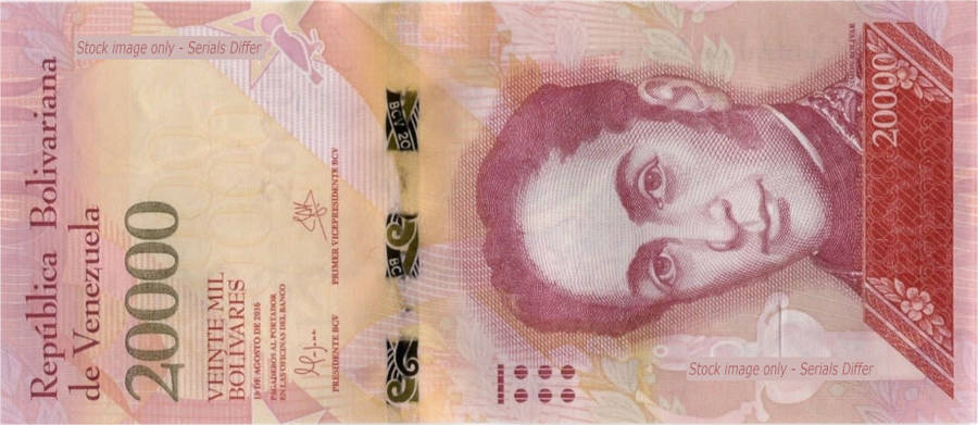 Venezuela 20,000 Bolivar UNC
