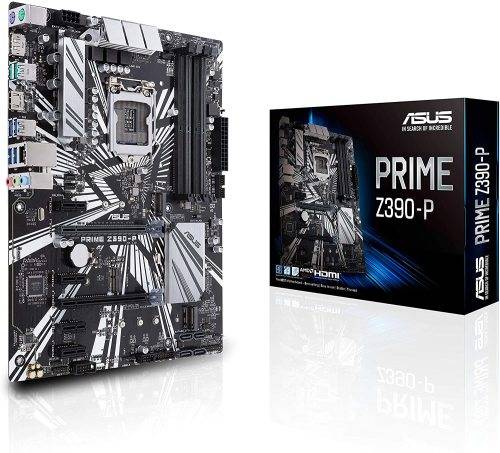 ASUS Prime Z390-P LGA1151 (Intel 8th and 9th Gen) ATX Motherboard for Cryptocurrency Mining(BTC)