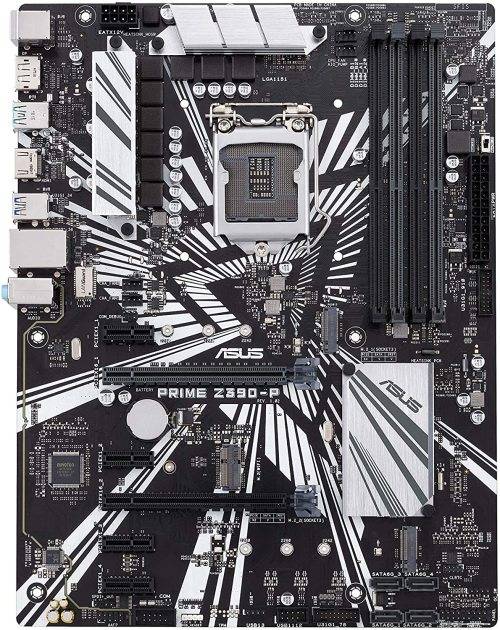 ASUS Prime Z390-P LGA1151 (Intel 8th and 9th Gen) ATX Motherboard for Cryptocurrency Mining(BTC)