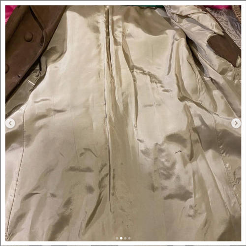 Sweet Vintage Suede Trench Coat