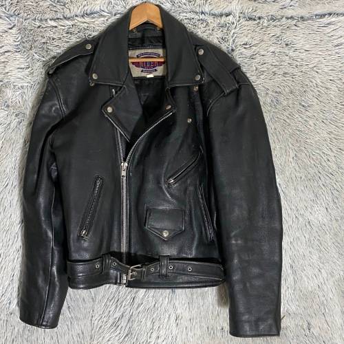 Men`s Leather Motorcycle Jacket