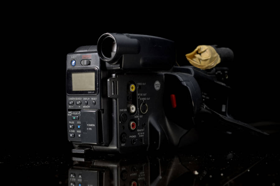 Panasonic S-VHS MS70 Video Camera (No Battery, No Charger)