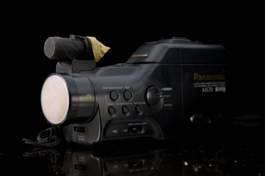 Panasonic S-VHS MS70 Video Camera (No Battery, No Charger)