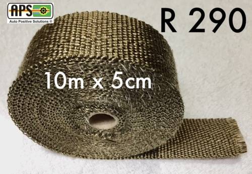 10m Titanium Exhaust Heat Wrap (Manifold tape)