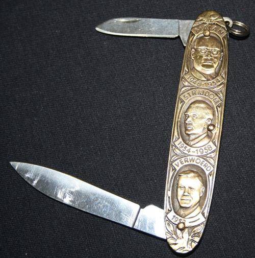 Pocket knife South African Presidents