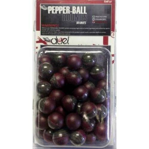 Duel Powder Pepper Balls 12s 68 Cal. - for use with various guns