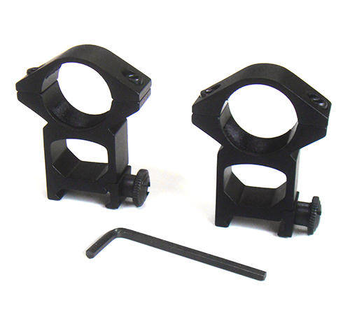 DOVETAIL RIFLE SCOPE MOUNTS | 11MM RAIL | FITS UP TO 25mm SCOPE