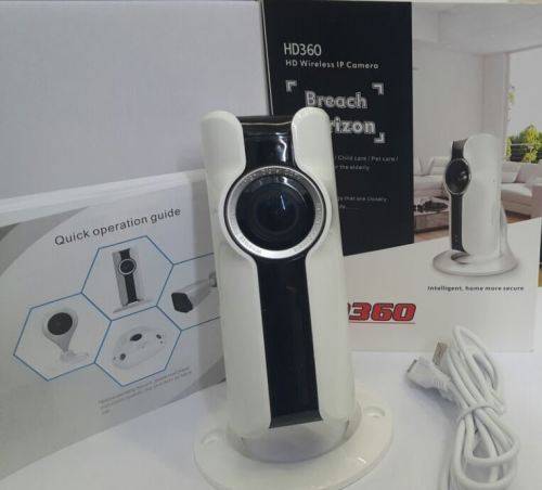 180° Fisheye View Wireless HD 1080P | WiFi Video Monitor Surveillance Security IP NANNY Camera